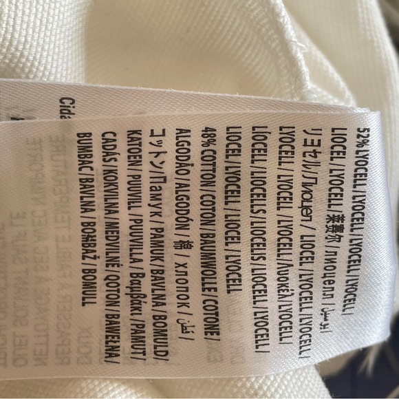 Farm Rio Off-White Cargo Pockets Shorts size 26 small - Picture 14 of 14